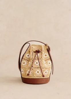 Bourse Mini Farrow Raphia-Sezane Hot