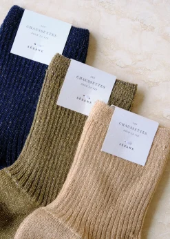 Chaussettes Lurex-Sezane Discount