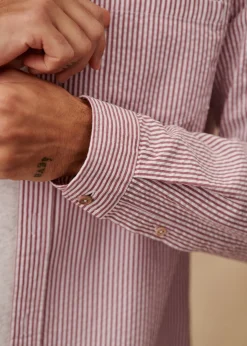 Chemise Charlie Seersucker-Sezane Cheap