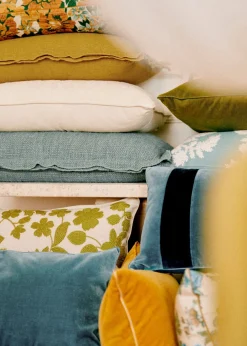 Coussin Toile De Lin -  Grand Modèle-Sezane Online