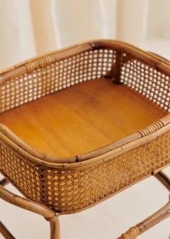 Desserte En Cannage à Roulettes Vintage-Sezane Store