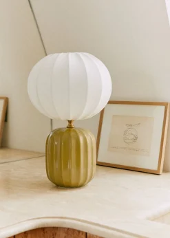 Lampe Traviata Petit Modèle - Vert Olive-Sezane Best