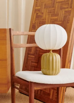 Lampe Traviata Petit Modèle - Vert Olive-Sezane Best