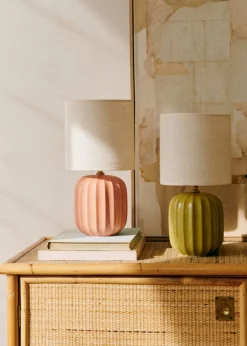 Lampe Traviata Petit Modèle - Vert Olive-Sezane Best