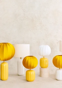 Lampe Traviata Petit Modèle - Jaune Citron-Sezane Store