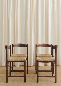 Lot De 4 Chaises Italiennes Années 1970-Sezane Outlet