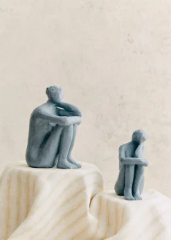 Sculpture Guénolée Courcoux - Femme Dans Ses Pensées Grand Modèle-Sezane Cheap