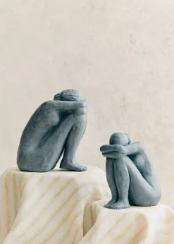 Sculpture Guénolée Courcoux - Femme Assise Petit Modèle-Sezane Sale