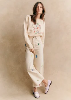 Sweat-Shirt Amour Libre Oiseau - Sézane X Pangea-Sezane New