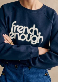 Sweat-Shirt French Enough-Sezane Cheap
