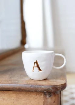 Sézane Maison - Mug Appolline Ecru-Sezane Sale