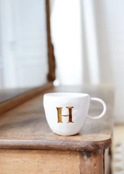 Sézane Maison - Mug Appolline Ecru-Sezane Sale