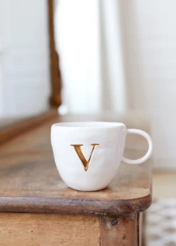 Sézane Maison - Mug Appolline Ecru-Sezane Sale