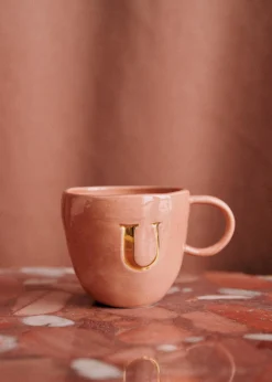Sézane Maison - Mug Appolline Blush-Sezane Fashion