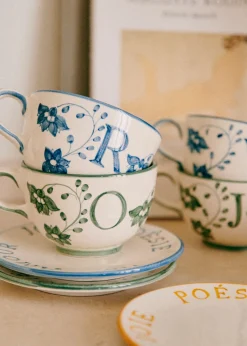 Tasse Poème - Bleu Orage-Sezane Store