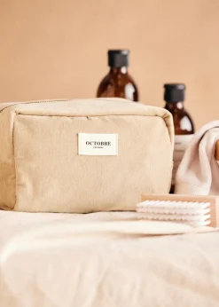 Trousse De Toilette Twyman Velours Côtelé-Sezane Shop