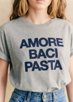 T-Shirt Amore Baci Pasta-Sezane Online