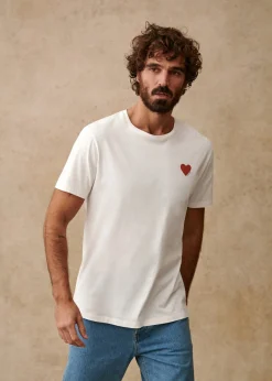 T-Shirt Coeur Chamade-Sezane Cheap