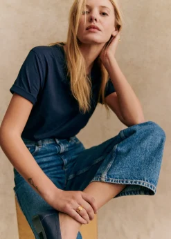 T-Shirt Conrad-Sezane Flash Sale