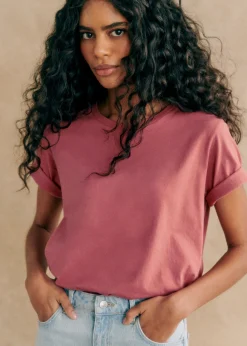 T-Shirt Conrad-Sezane Flash Sale