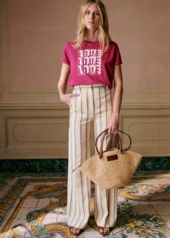 T-Shirt Love Love Love-Sezane Best Sale