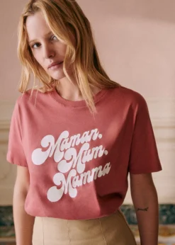 T-Shirt Maman Mum Mamma-Sezane Clearance