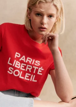T-Shirt Paris Liberté Soleil-Sezane Hot