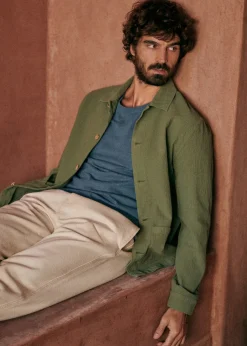 Veste Tim Coton Texturé-Sezane Outlet